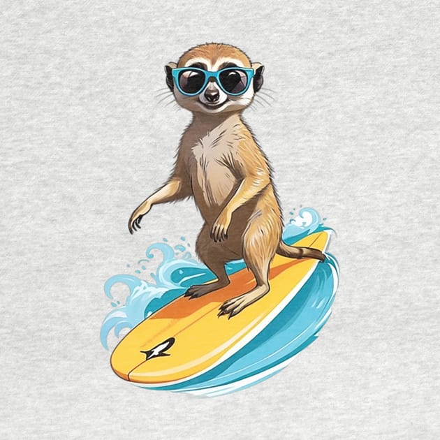 Surfing Meerkat by likbatonboot